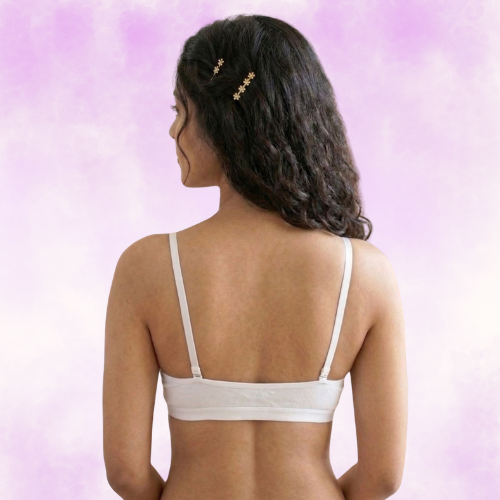 Cotton-Rich Non-Padded Full Coverage Everyday Bra for Women