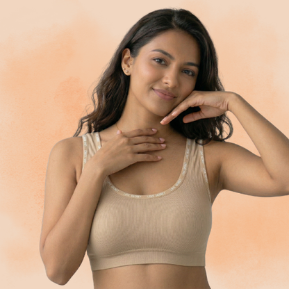 Lycra Full Coverage Padded Sports Bra for Women