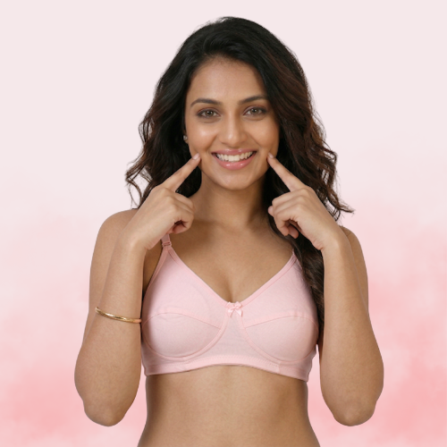 Cotton-Rich Non-Padded Full Coverage Everyday Bra for Women