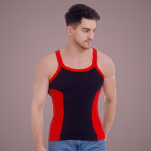 Cotton-Rich Round Neck Design Sleeveless Vest For Men