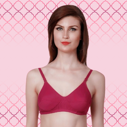 Cotton-Rich Lightly Padded Bra For Women