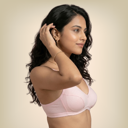 Cotton-Rich Non-Padded Full Coverage Everyday Bra for Women
