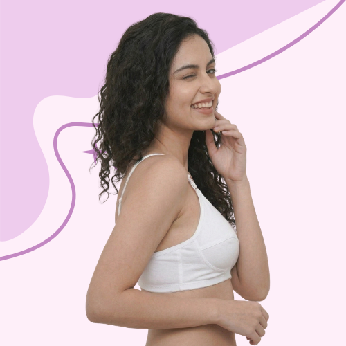 Cotton-Rich Non-Padded Full Coverage Everyday Bra for Women