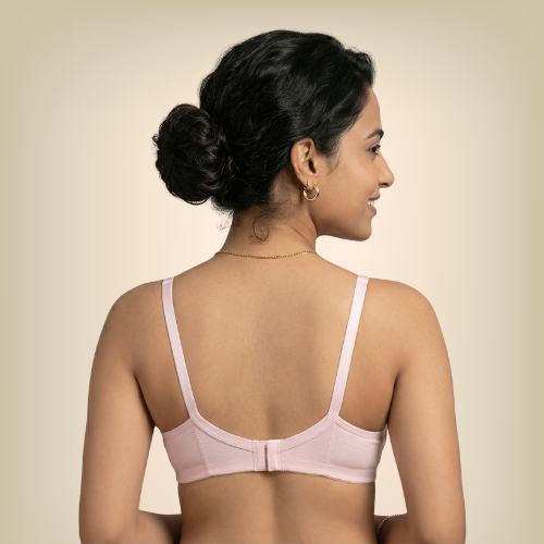 Cotton-Rich Non-Padded Full Coverage Everyday Bra for Women