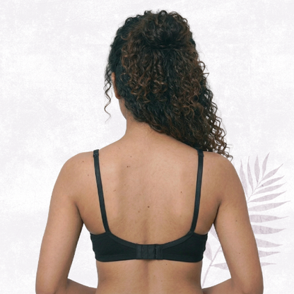Cotton-Rich Non-Padded Full Coverage Everyday Bra for Women