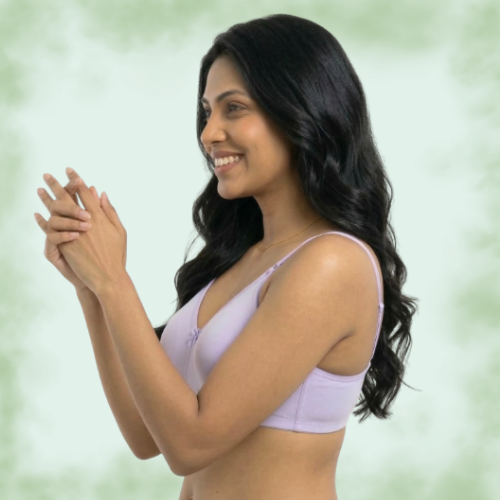Premium Lycra Solid Full Coverage T-Shirt Bra for Women