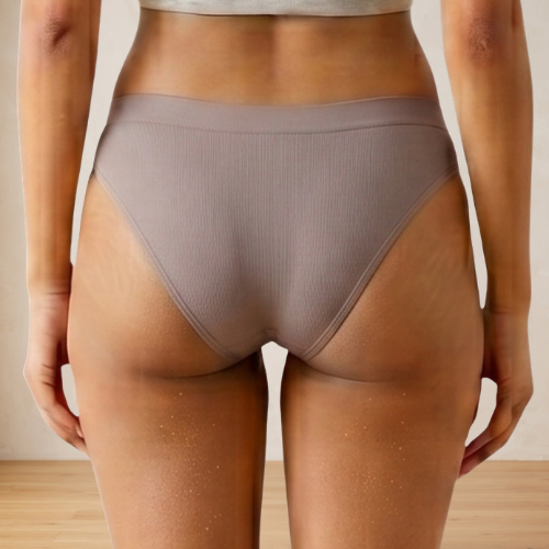 Lycra Mid-Rise Thong Panty For Women