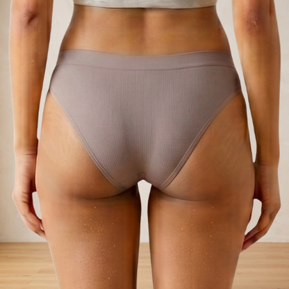 Lycra Mid-Rise Thong Panty For Women