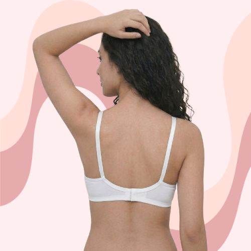 Cotton-Rich Non-Padded Full Coverage Everyday Bra for Women