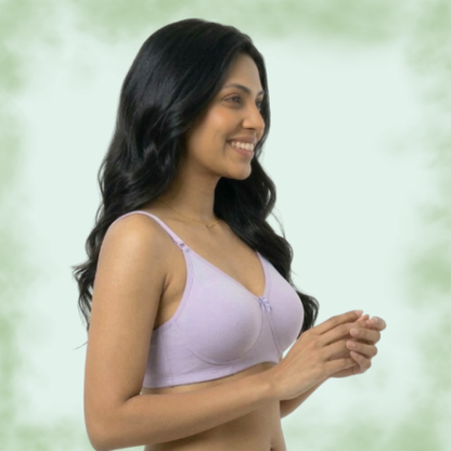 Premium Lycra Solid Full Coverage T-Shirt Bra for Women