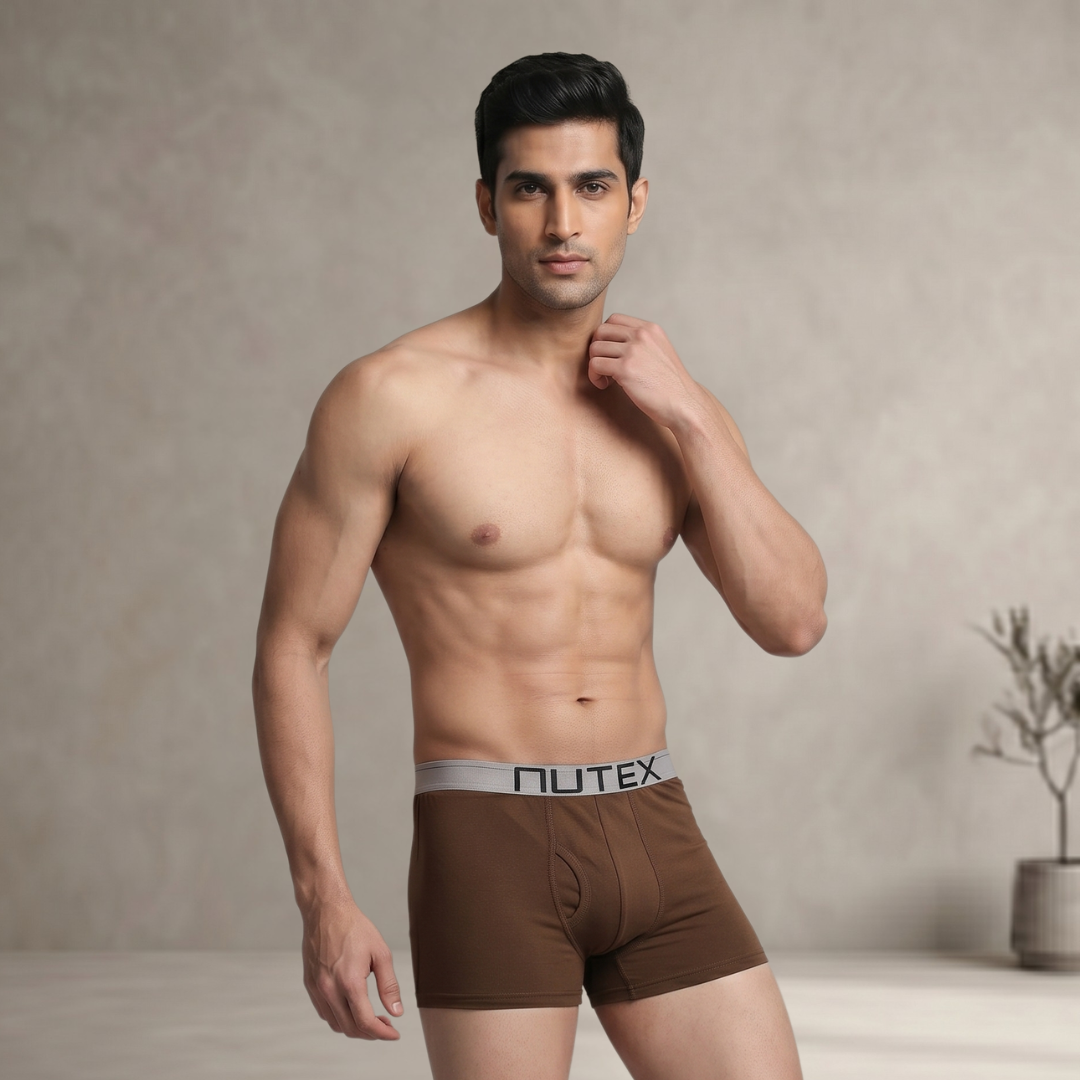 Cotton-Rich Premium Mini Trunk For Men