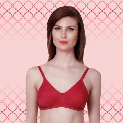 Cotton-Rich Lightly Padded Bra For Women