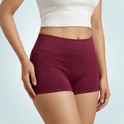 Cotton-Rich Mid-Waist Boyshort For Women