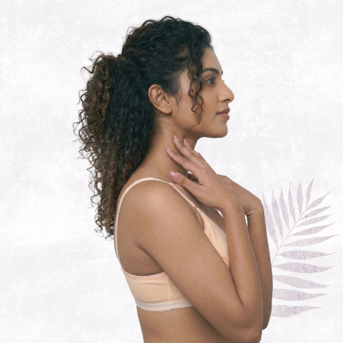 Cotton-Rich Non-Padded Full Coverage Everyday Bra for Women