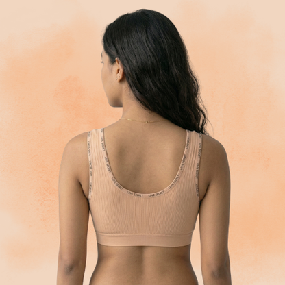 Lycra Full Coverage Padded Sports Bra for Women