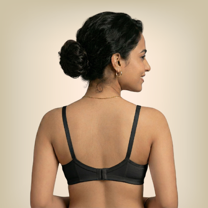 Cotton-Rich Non-Padded Full Coverage Everyday Bra for Women