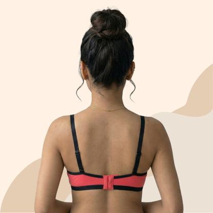 Cotton-Rich Non-Padded Full Coverage Everyday Bra for Women