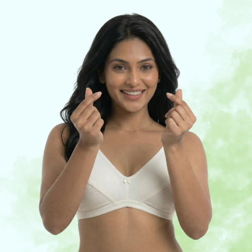Cotton-Rich Non-Padded Full Coverage Everyday Bra for Women