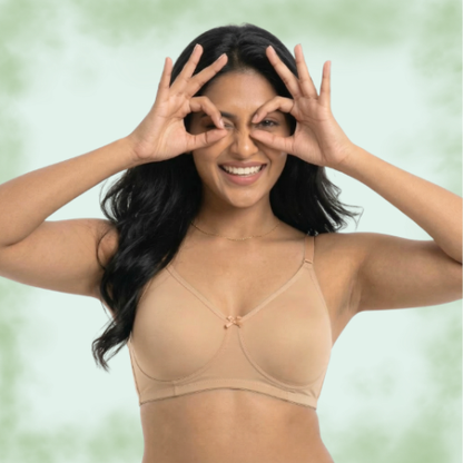 Premium Lycra Solid Full Coverage T-Shirt Bra for Women