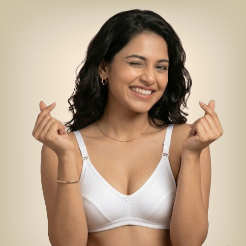 Cotton-Rich Non-Padded Full Coverage Everyday Bra for Women