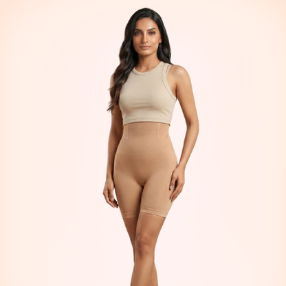 Spandex High-Waisted Full Coverage Body Shaping Tummy Tucker (Pack of 2)