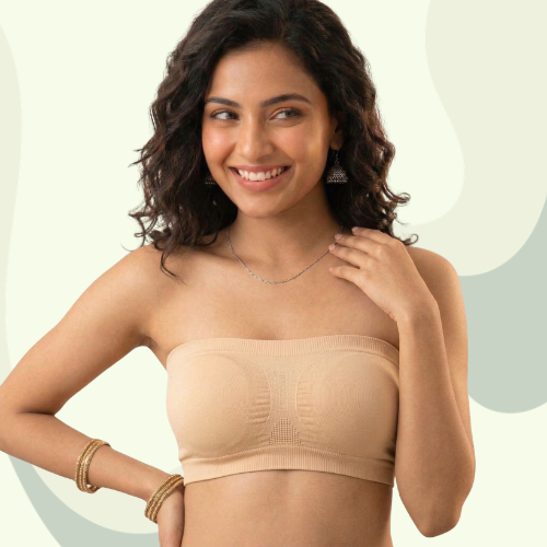 Full Coverage Tube Bra For Women