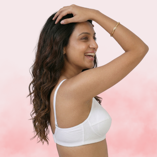 Cotton-Rich Non-Padded Full Coverage Everyday Bra for Women