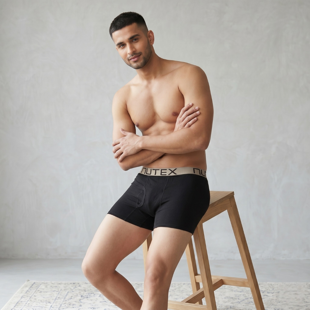 Cotton-Rich Everyday Mini Trunk for Men
