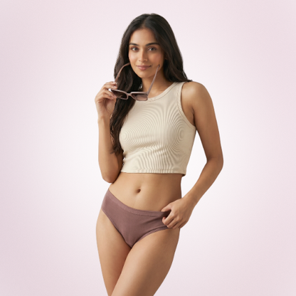 Micromodal Mid-Waist Hipster Panty For Women