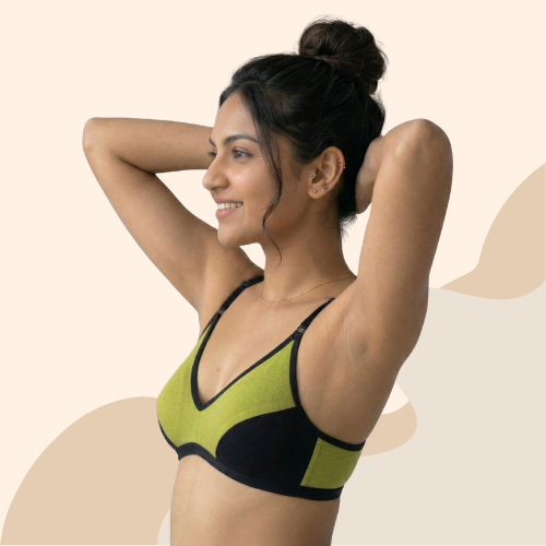 Cotton-Rich Non-Padded Full Coverage Everyday Bra for Women