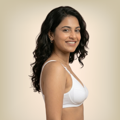 Cotton-Rich Non-Padded Full Coverage Everyday Bra for Women