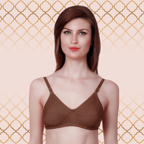 Cotton-Rich Lightly Padded Bra For Women