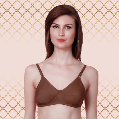 Cotton-Rich Lightly Padded Bra For Women