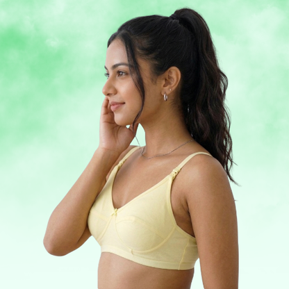 Cotton-Rich Non-Padded Full Coverage Everyday Bra for Women
