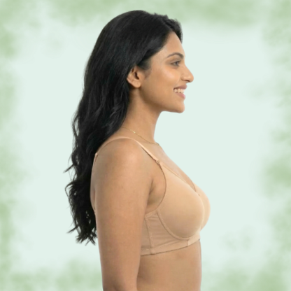 Premium Lycra Solid Full Coverage T-Shirt Bra for Women