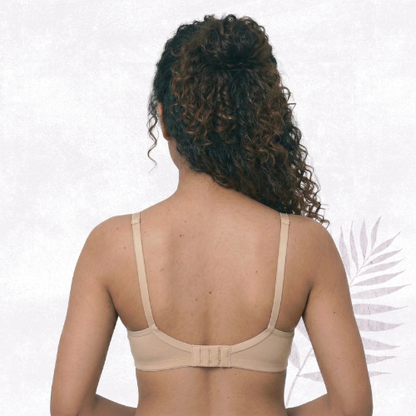 Cotton-Rich Non-Padded Full Coverage Everyday Bra for Women