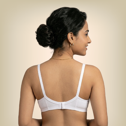 Cotton-Rich Non-Padded Full Coverage Everyday Bra for Women