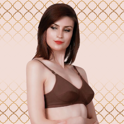Cotton-Rich Lightly Padded Bra For Women