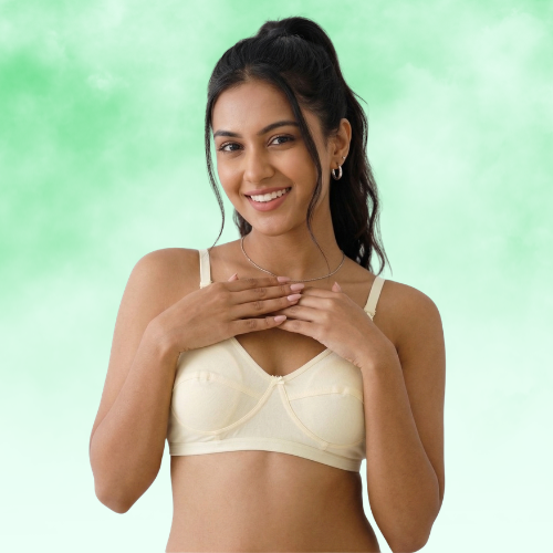 Cotton-Rich Non-Padded Full Coverage Everyday Bra for Women