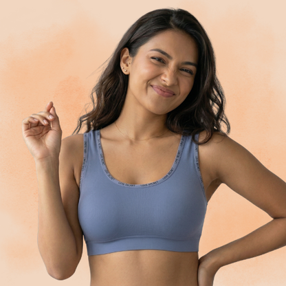 Lycra Full Coverage Padded Sports Bra for Women