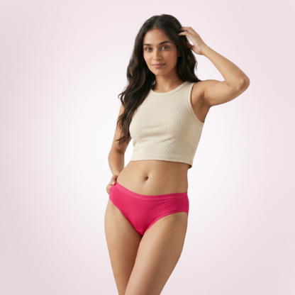Micromodal Mid-Waist Hipster Panty For Women