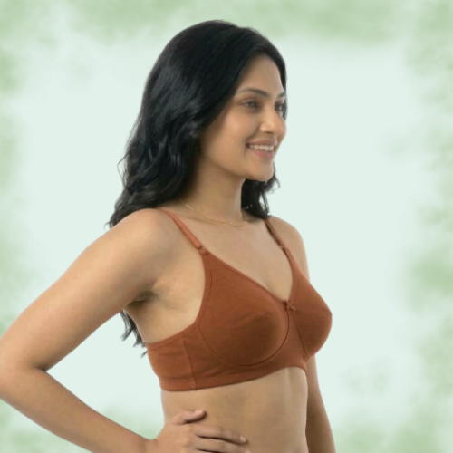 Premium Lycra Solid Full Coverage T-Shirt Bra for Women