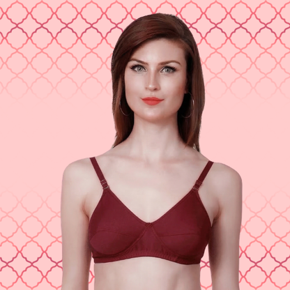Cotton-Rich Lightly Padded Bra For Women