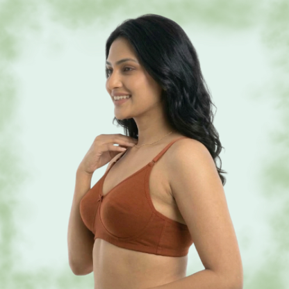 Premium Lycra Solid Full Coverage T-Shirt Bra for Women