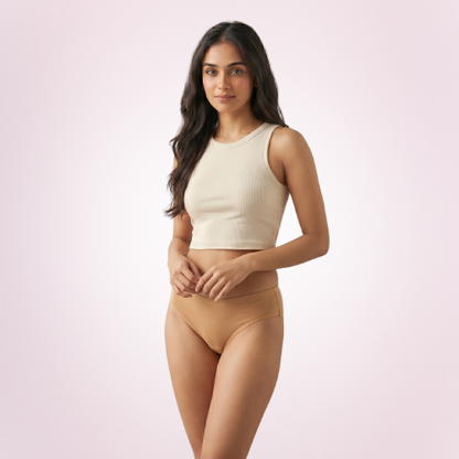 Micromodal Mid-Waist Hipster Panty For Women