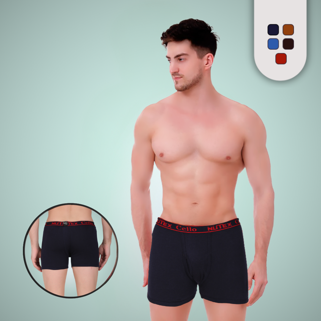 Cotton-Rich Everyday Trunk For Men