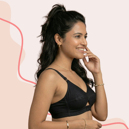 Cotton-Rich Non-Padded Full Coverage Everyday Bra for Women