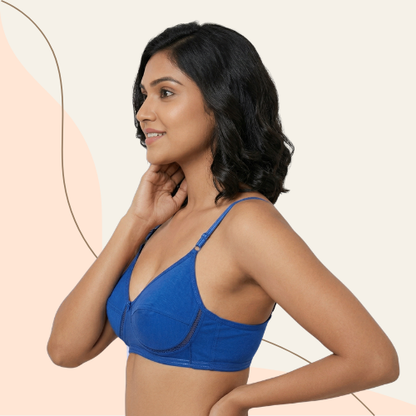 Cotton-Rich Everyday Bra for Women