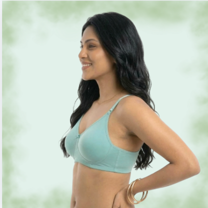Premium Lycra Solid Full Coverage T-Shirt Bra for Women