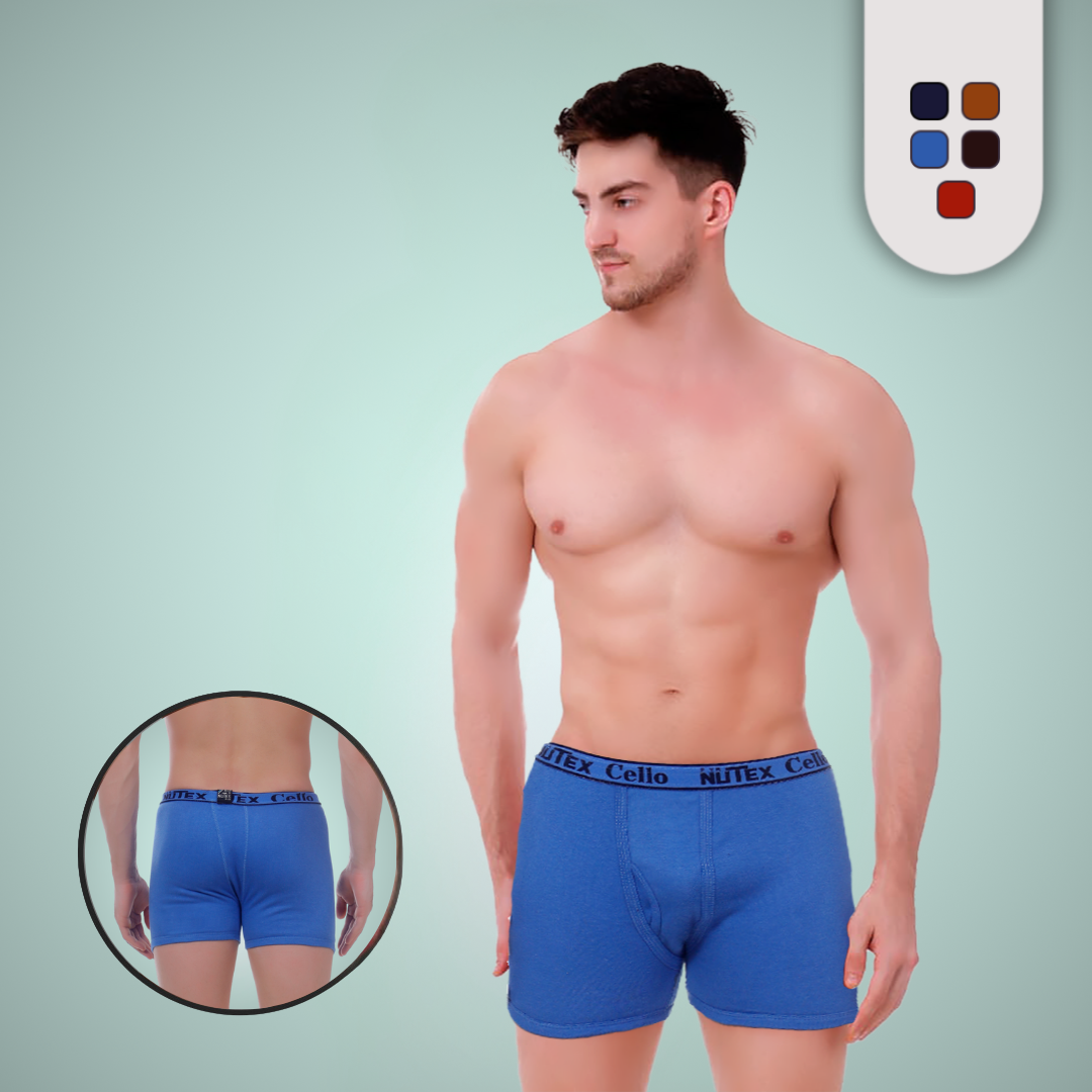 Cotton-Rich Everyday Trunk For Men